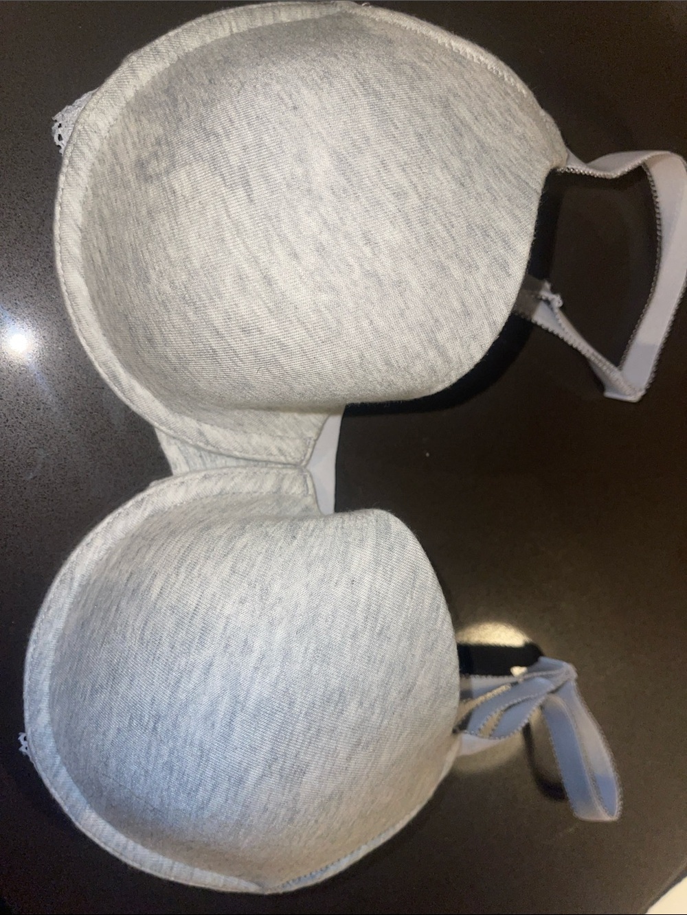 Everyday Light Gray Seamless T-Shirt Bra - Soft Support 30-DD